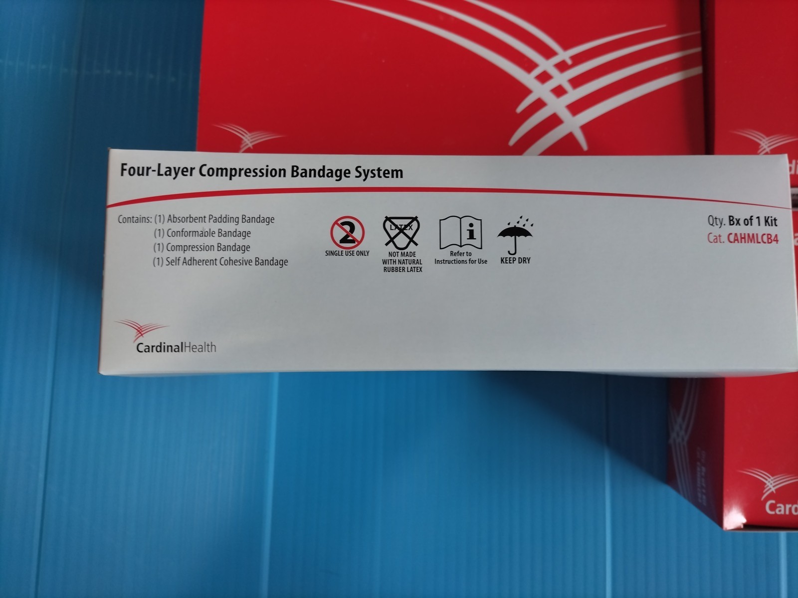 11 x Cardinal 4-Layer Compression Bandage System #CAHMLCB4 profore fourflex