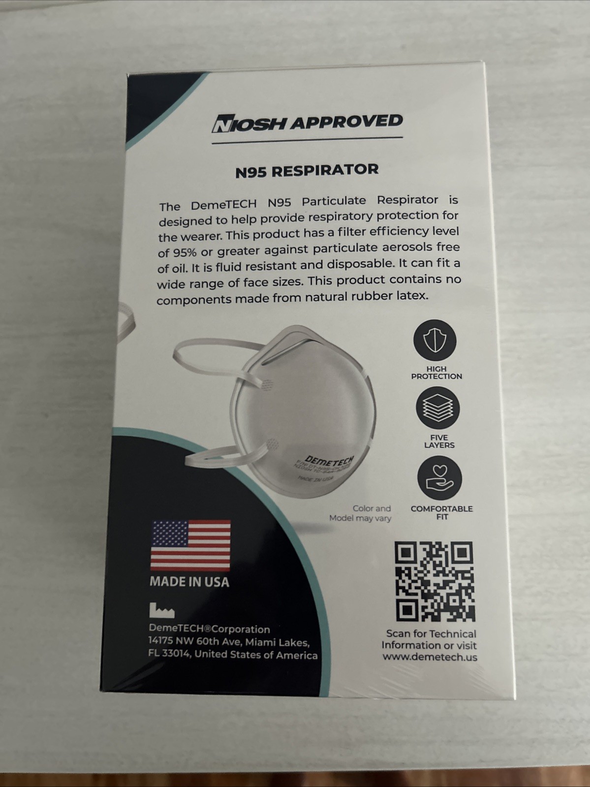 DemeTECH N95 Masks