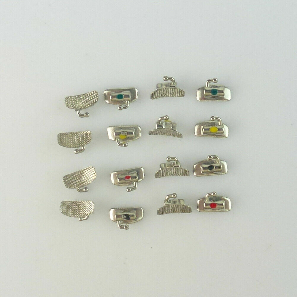 40Pc Dental Orthodontic Molar Buccal Tube Bracket MBT Roth 022 1st /2nd Bondable