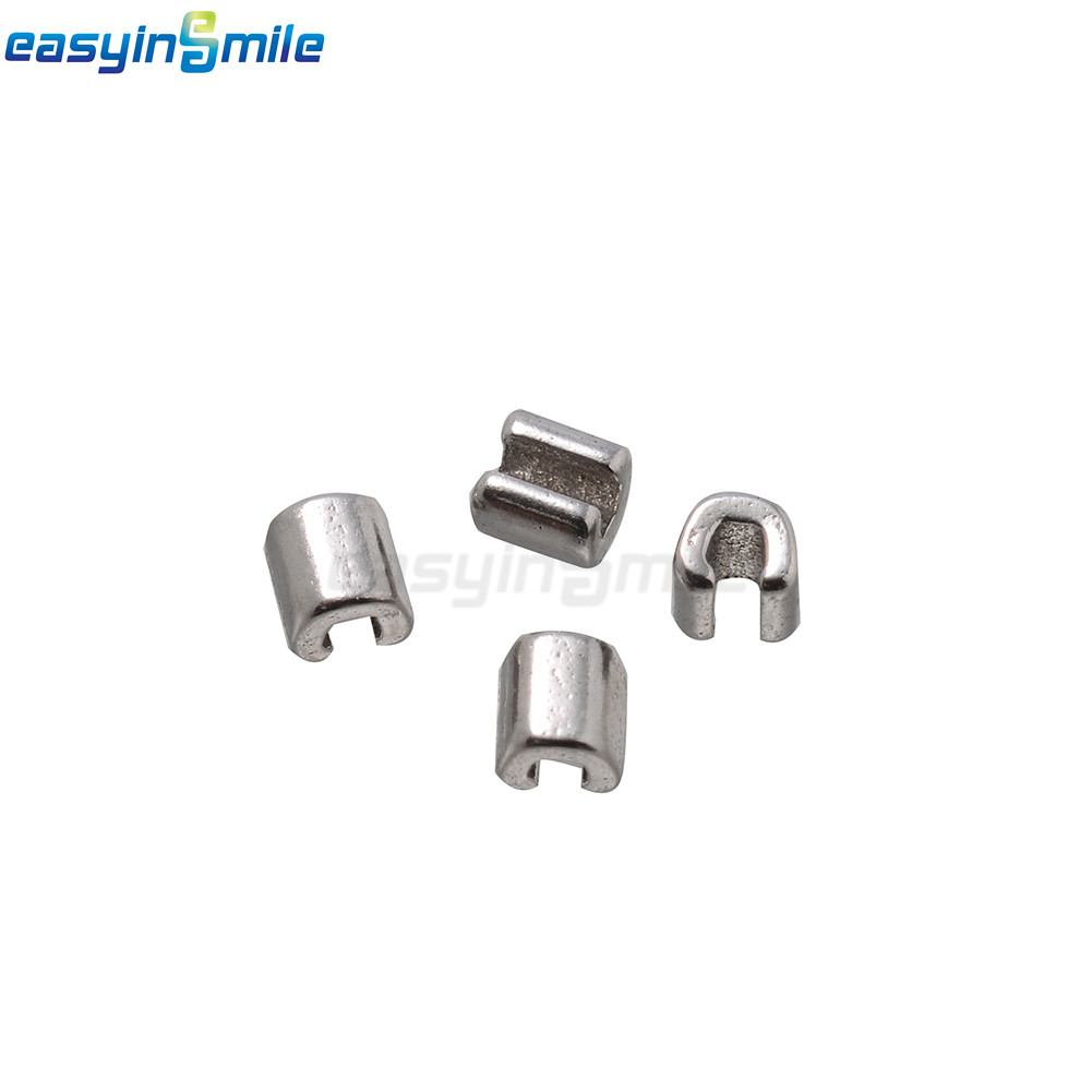 Easyinsmile Dental Orthodontic Crimpable Hook Stops Ortho Stainless Steel Stops