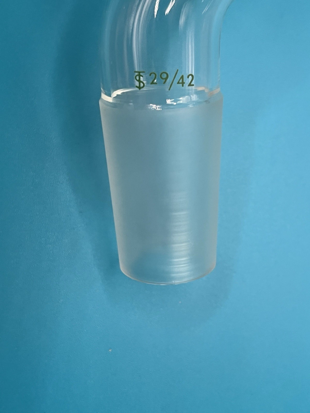 Chemglass Pyrex 60 ° Offset Angled Powder Filling Funnel Inner Joint 29/42