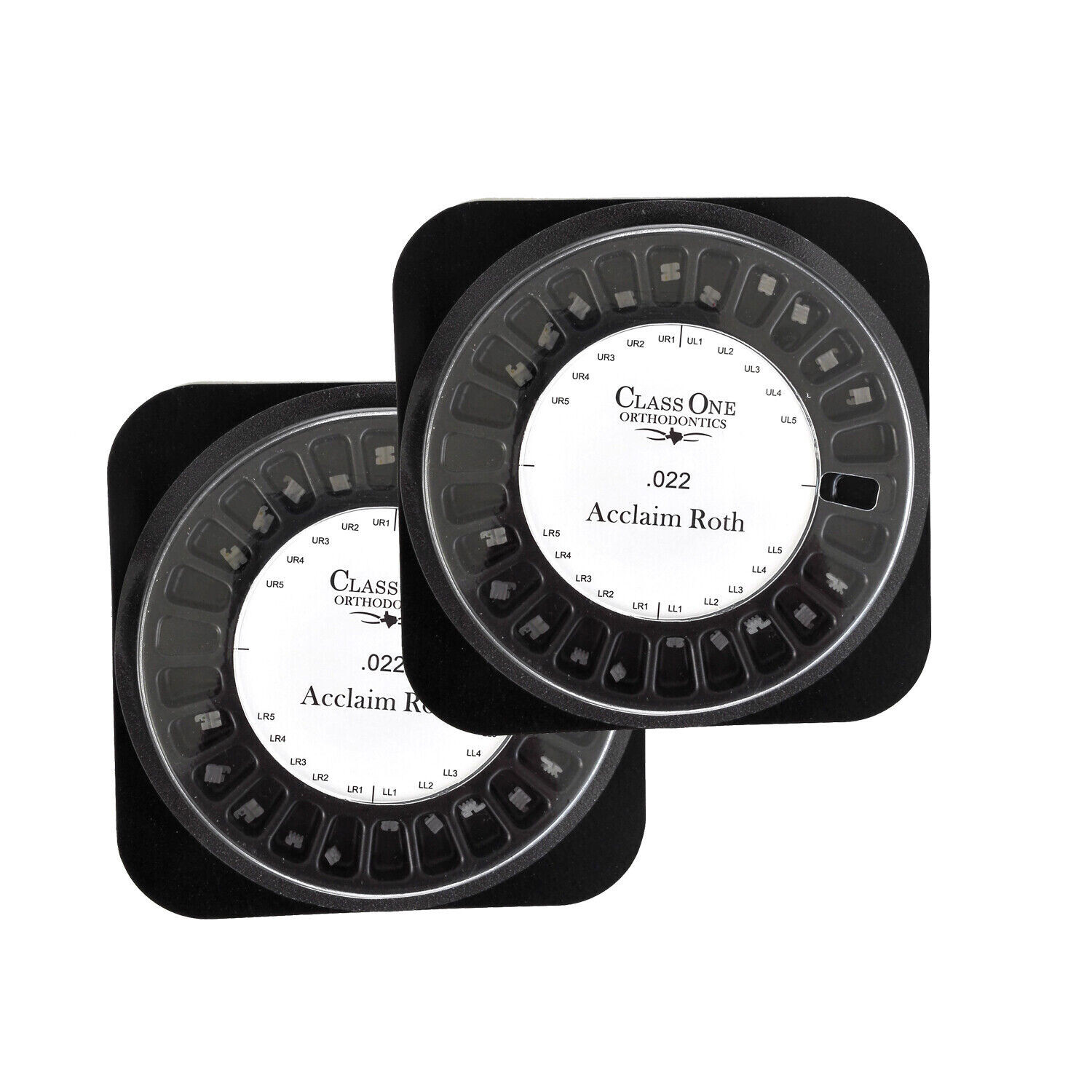 Dental Orthodontic Ceramic Bracket Mini Braces Roth/Edgewise With Hooks 0.022