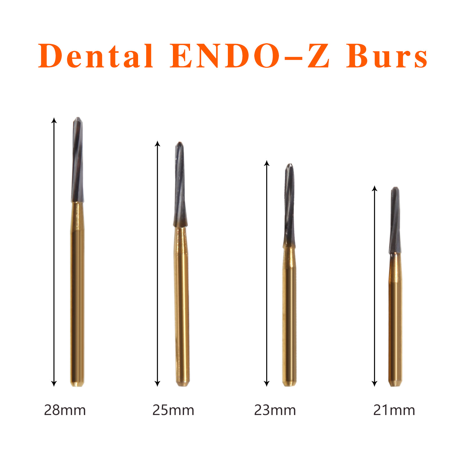 SANDENT Dental Endo-Z Bur Carbide Tungsten Surgical Cutter Drill Bur 5pc/pack ty