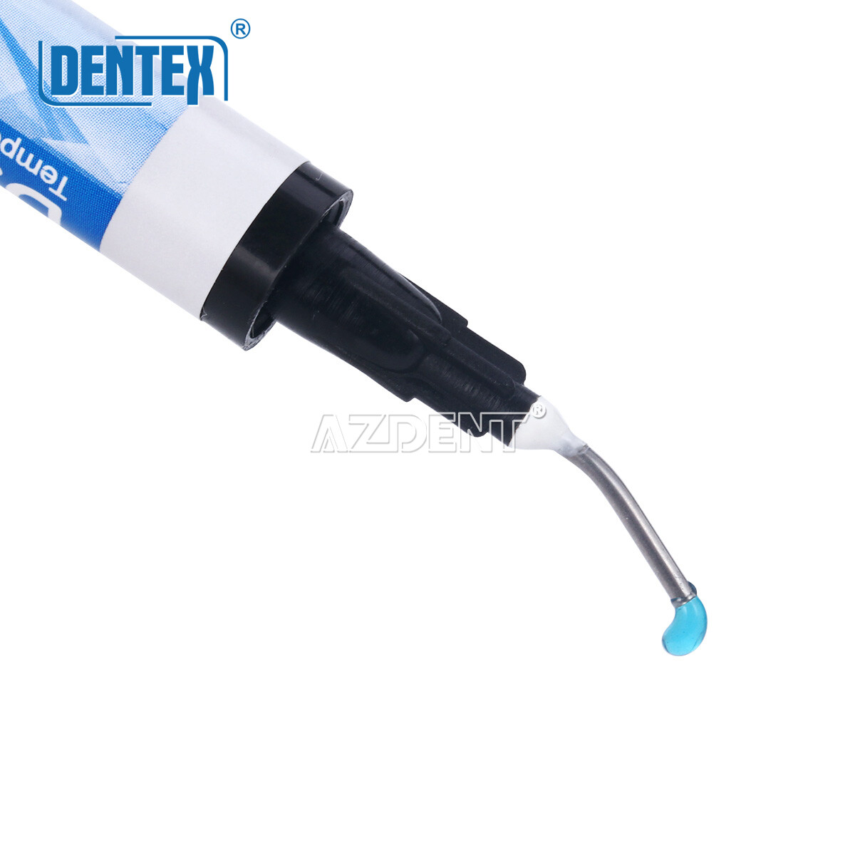 Dentex Dental Temporary Flowable Resin Prepare Filling Teeth Cavity Blue Color