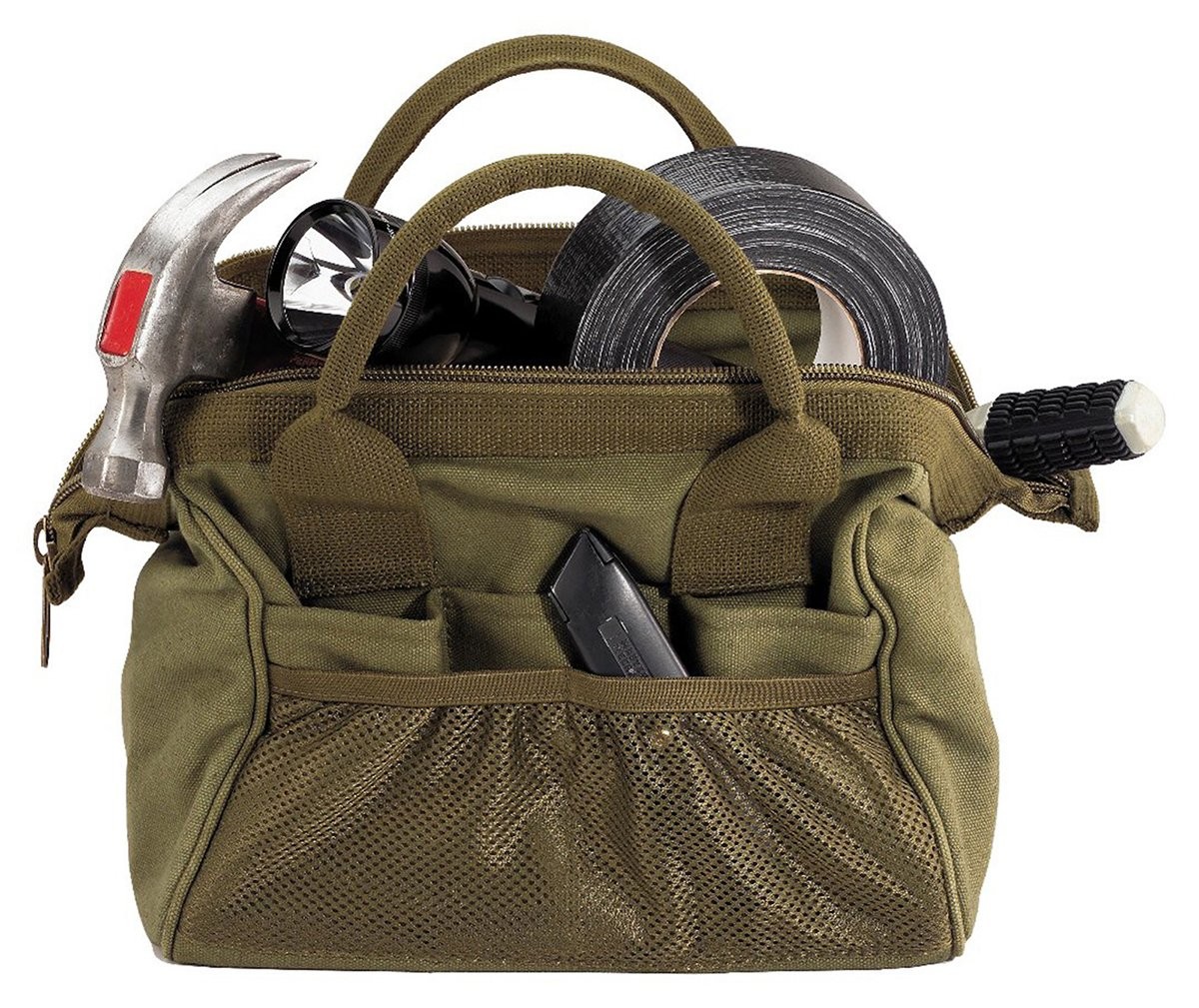 Rothco Heavyweight Canvas Platoon Tool Bag (Olive Drab)