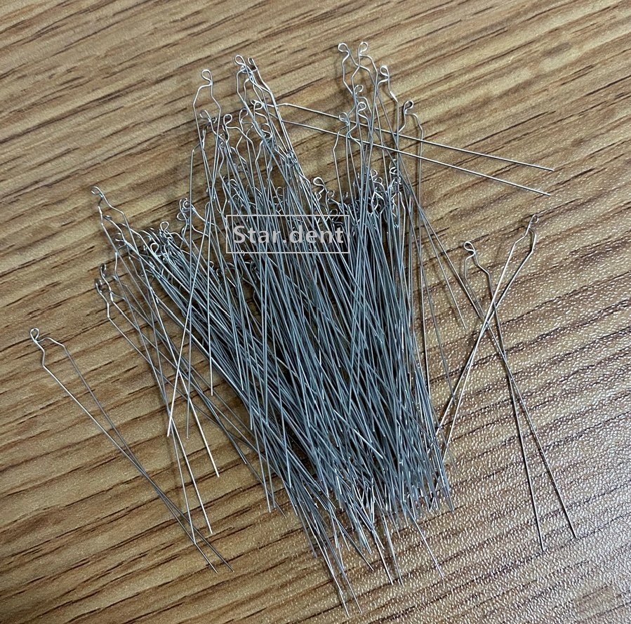 Dental Metal S.S Orthodontic Wire Preformed Kobayashi Ligature Wires Twist Weld