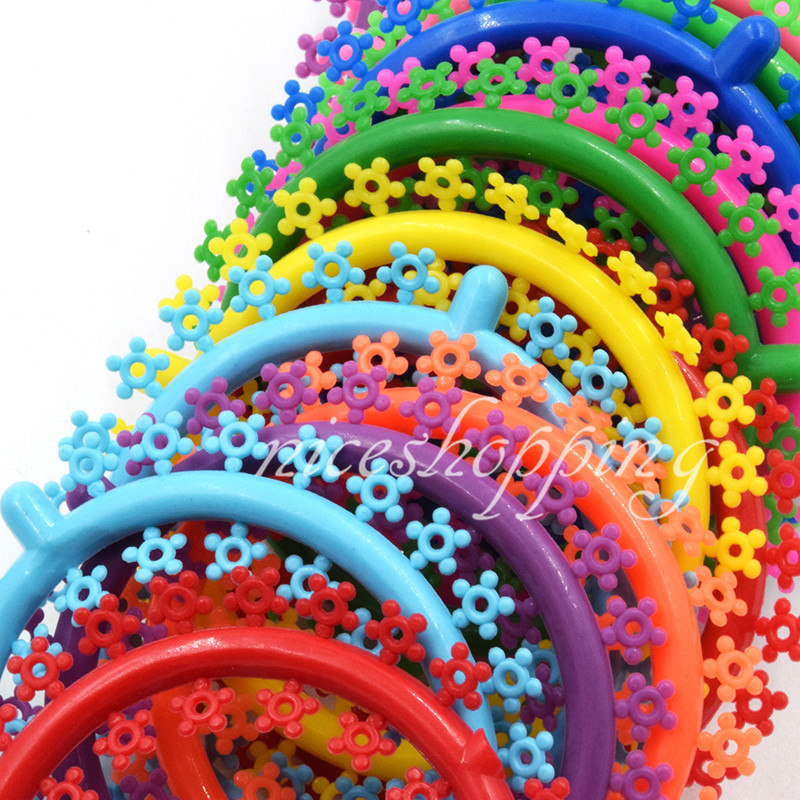 1000 Pcs Dental Orthodontic Elastic Rubber Multi-Colored Cartoon Ligature Tie