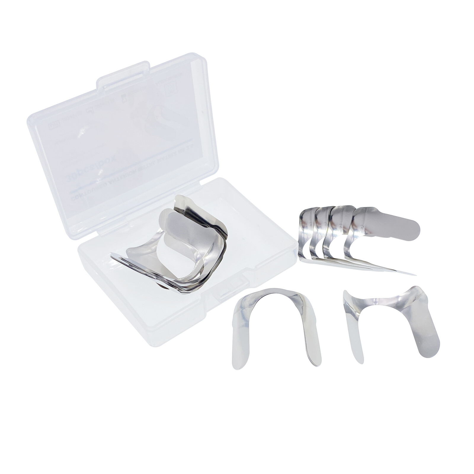 30Pcs/Box Dental Anterior Twin Matrices Cervical Matrix Similar Unica TOR System