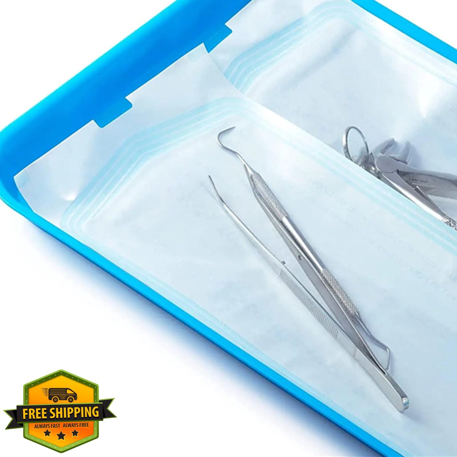 Yuelong Sterilization Pouch Bags 2.25″ x 5″ 200 Pcs