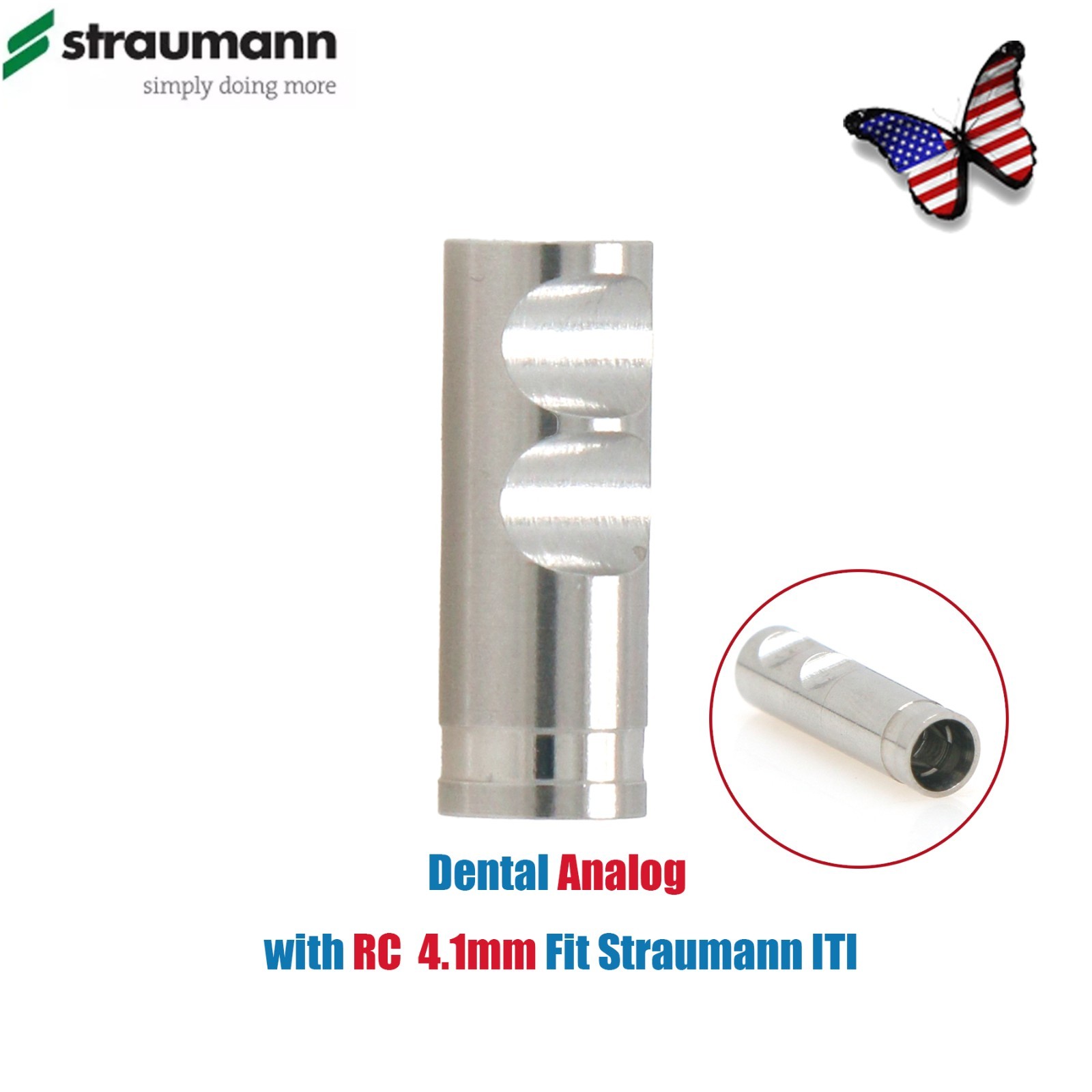 US Impression Coping & Scanbody for Straumann RC BL/BLT Open/Closed Tray /Analog