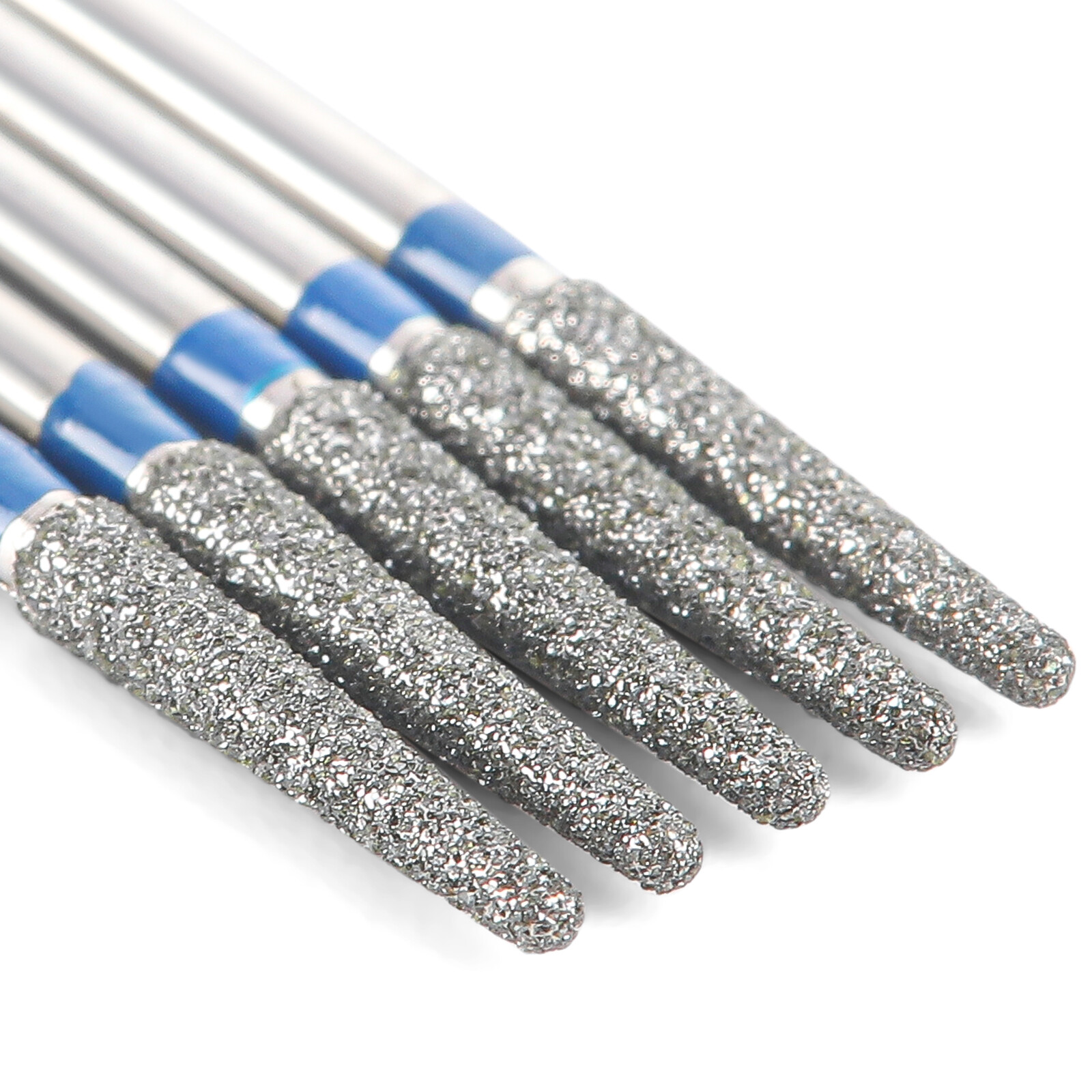 JMU Dental Diamond Burs Round End Taper FG 856 Friction Grip Burs 5Pcs/Box