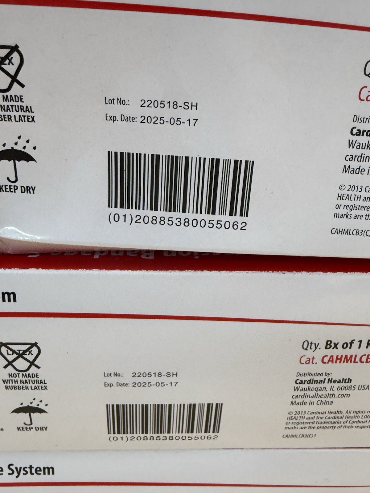 LOT 5x – Cardinal Health Four-Layer Compression Bandage System CAHMLCB4 NIB