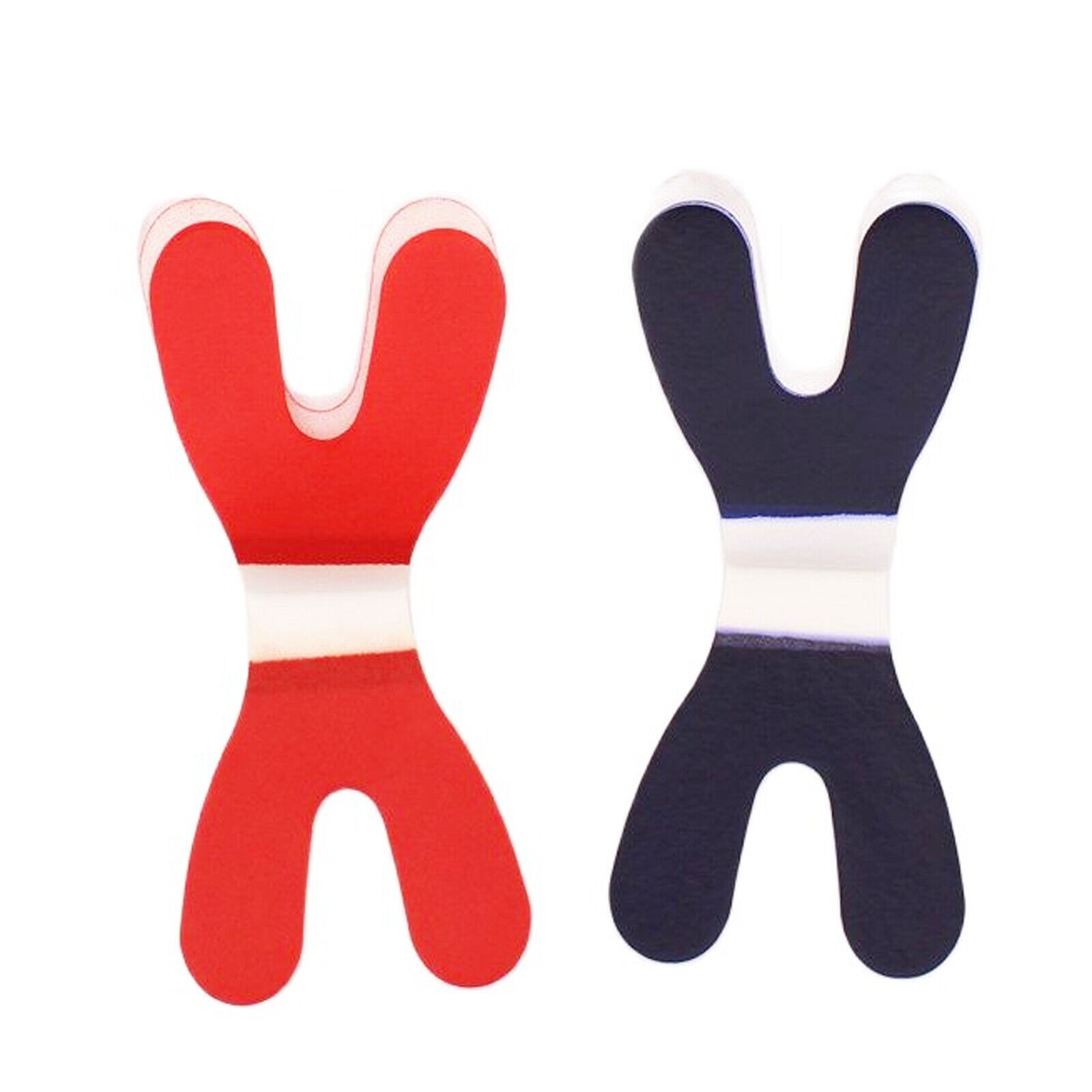 Dental Articulating Paper Double Sided Strips/Horseshoe Form Red/Blue Bite Paper