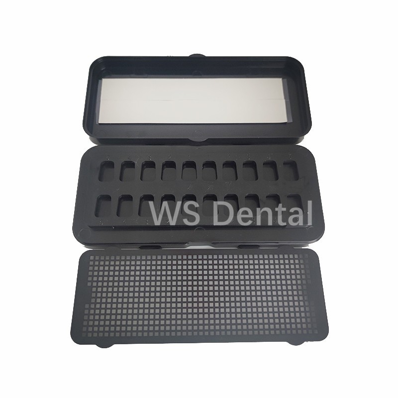 Veneer Pretreatment Patch Box Dental Ceramic Tooth Veneers Storage Case Holder