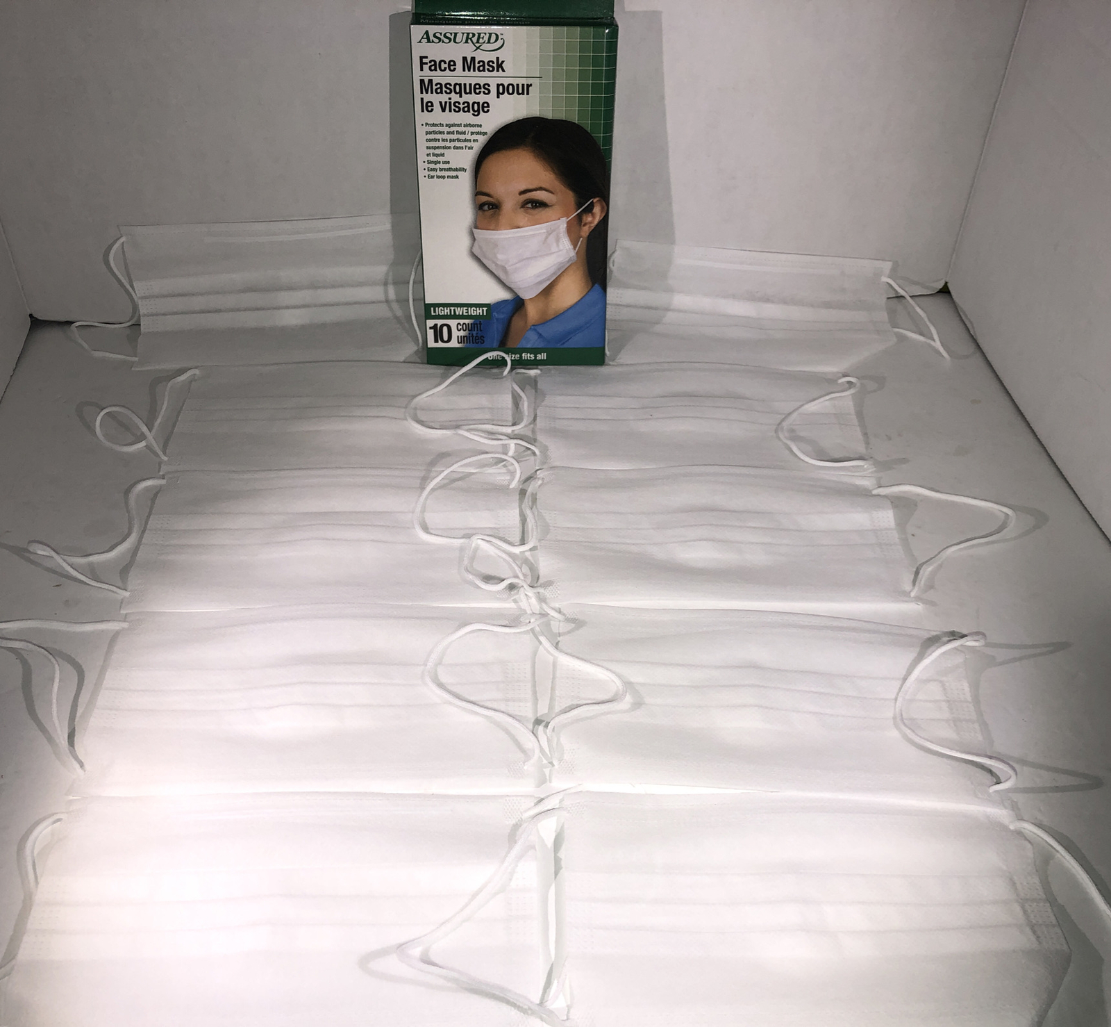 Face Masks Face Masks Face Masks-1 ea 10 ct Pack-SHIPS SAME BUSINESS DAY