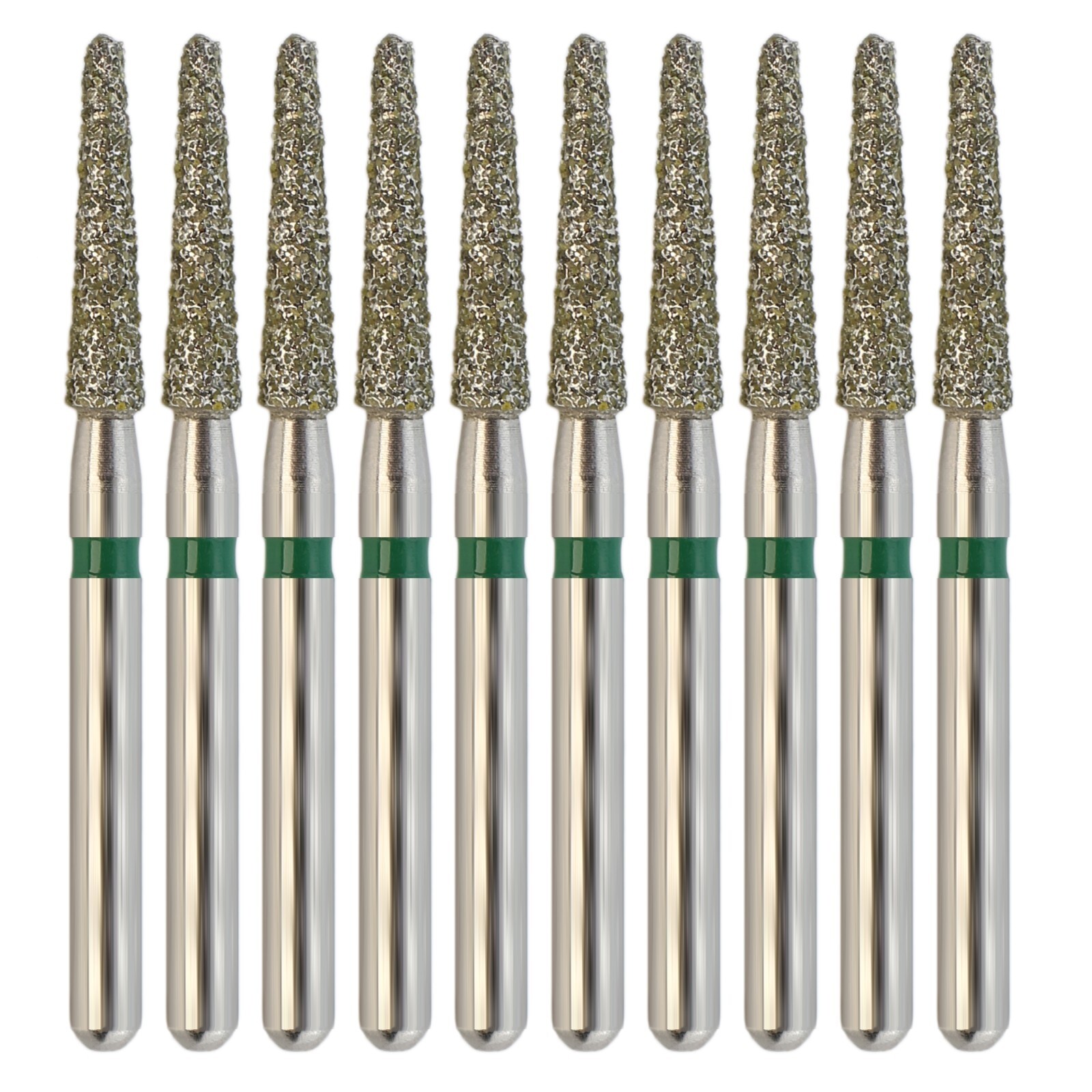 Multi-use Dental Diamond Burs Football Round End Taper Friction Grip FG 368 856