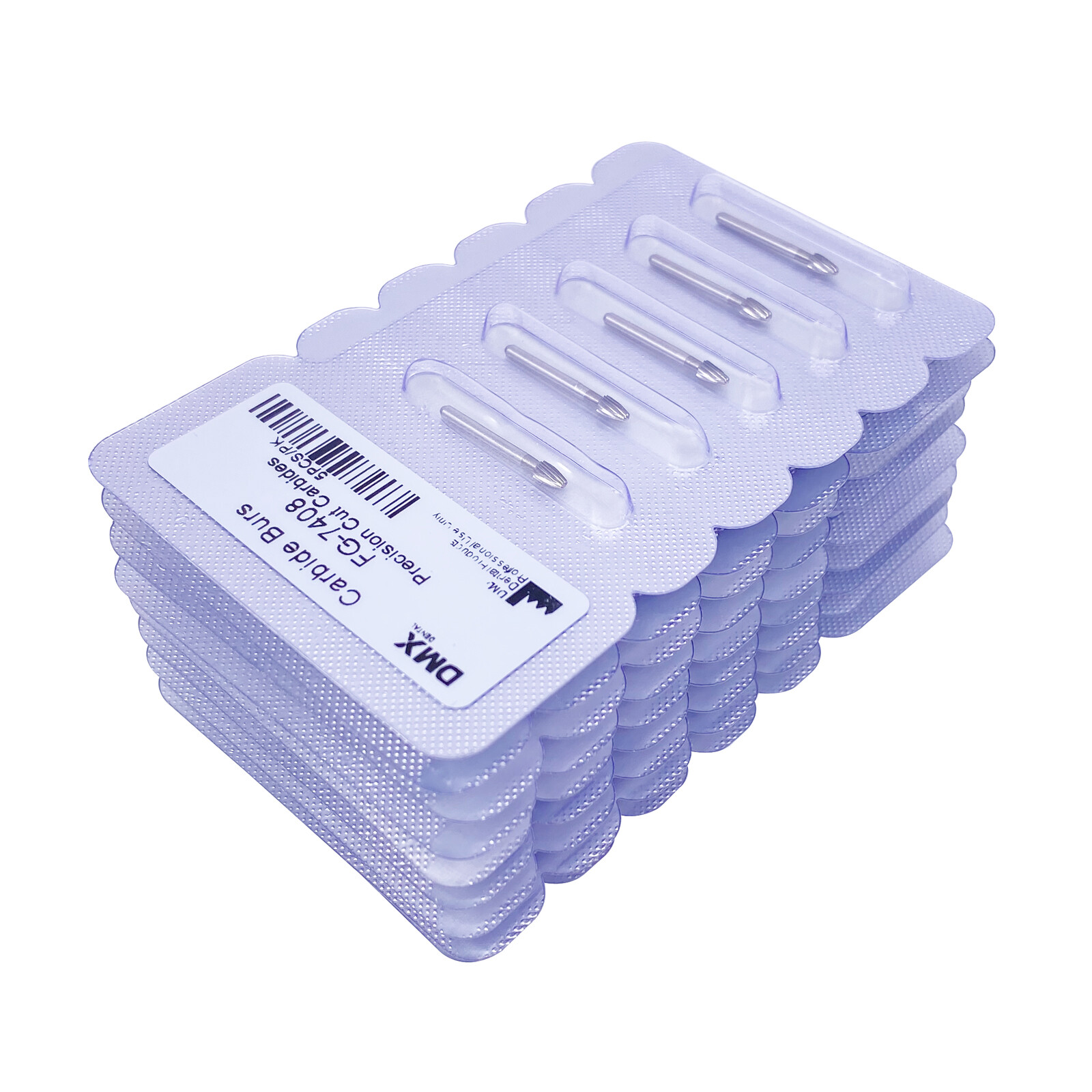 Dental Tungsten Carbide Burs Trimming & Finishing Egg Football FG 7404 7406 7408