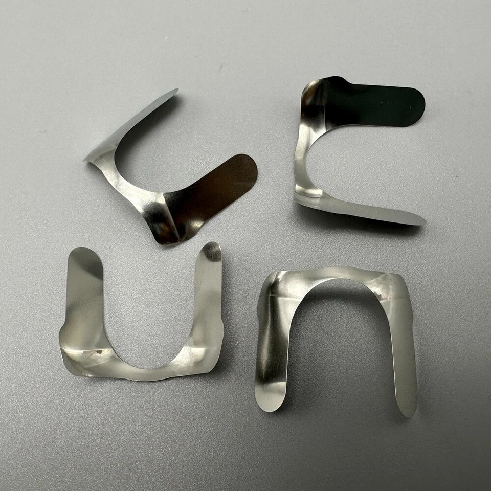 30Pcs Dental Anterior Matrix Bands Sectional Contoured Twin Matrices Metal Strip