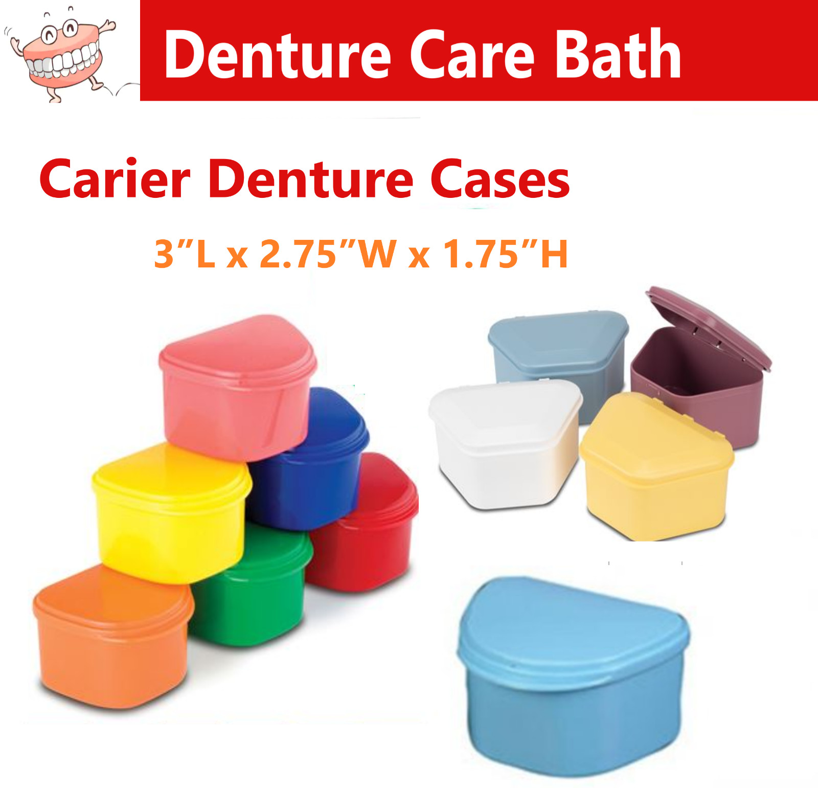 Dental Denture Box Storage Case – 3′ Deep Ortho Deep Retainer Box Upto 400/Cs