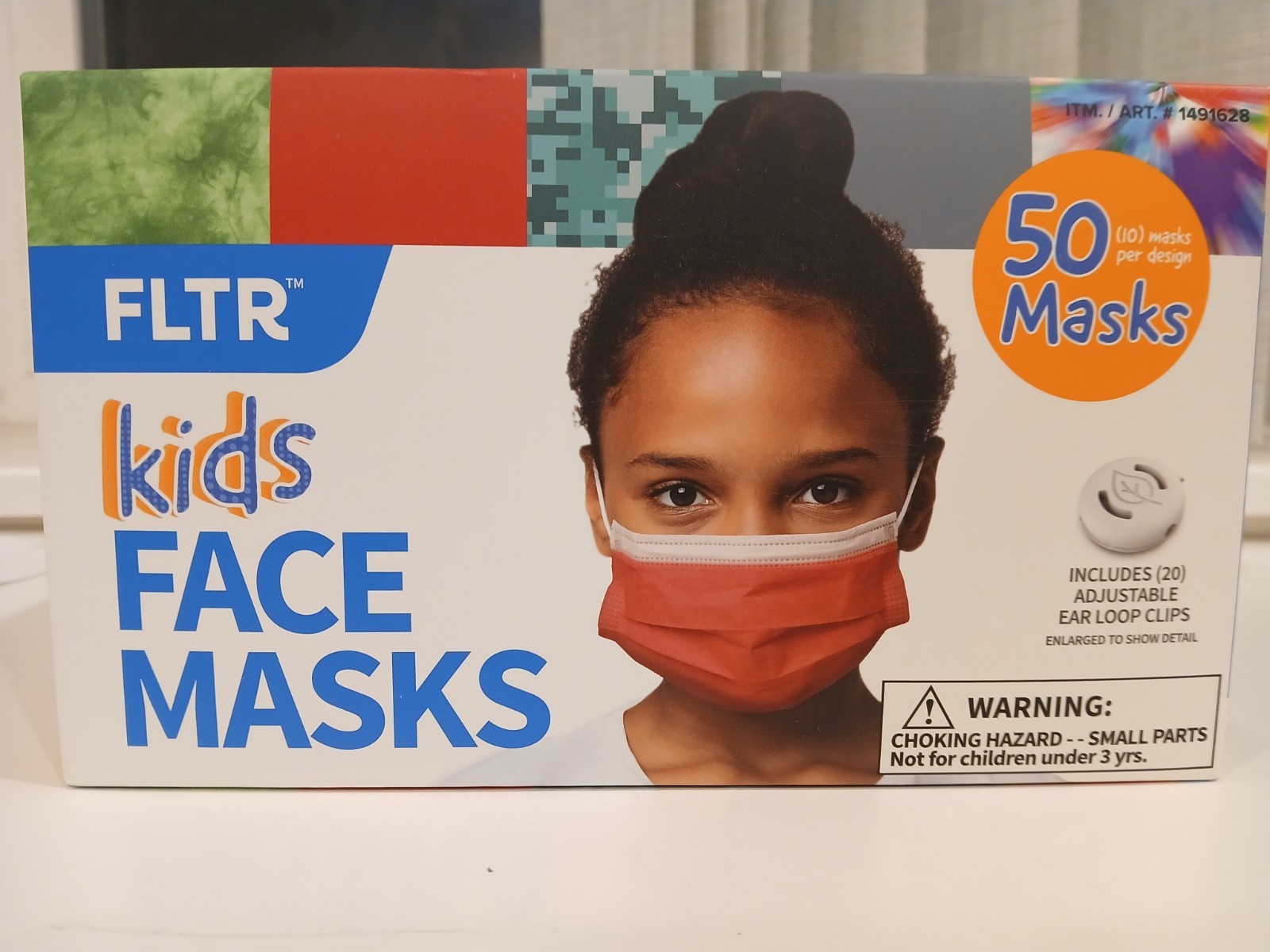 FLTR Kids Face Mask 50 Masks – New
