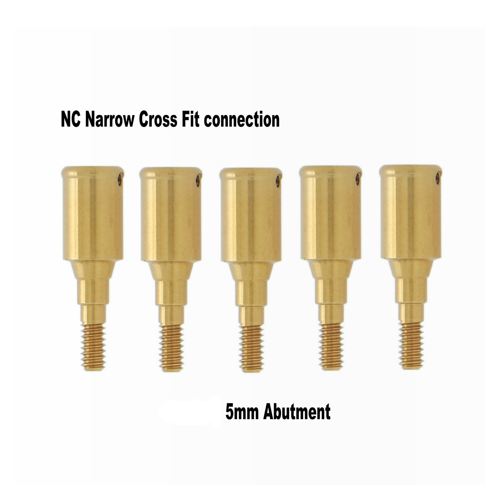 Dental For ITI STRAUMANN Attachment Abutment Male Cap Tool NC/RC D3.7mm AH=3/4/5