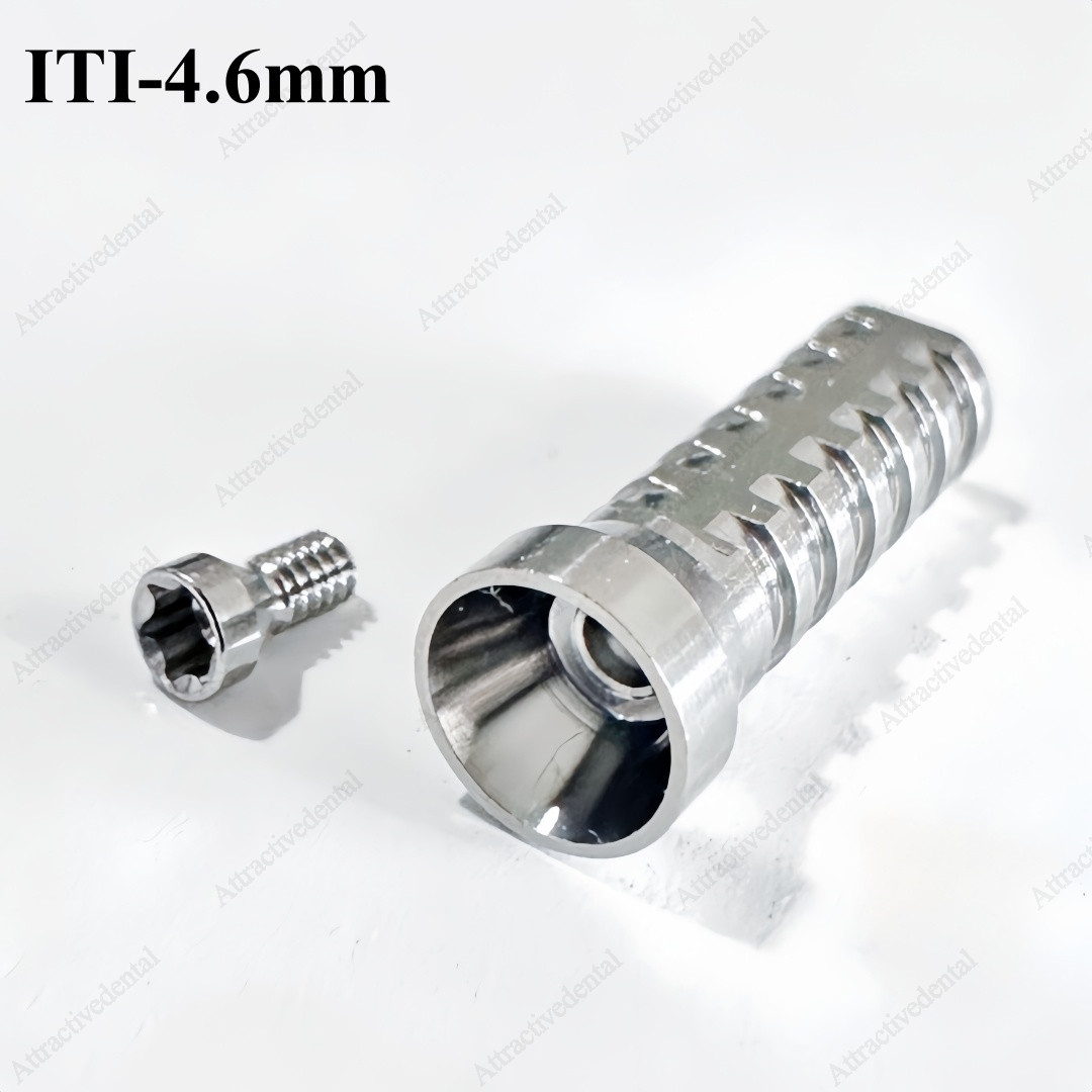 20Pcs Titanium Temporary Cylinder MU Sleeve Multi Unit Abutment Fit OSS/ITI/NOB