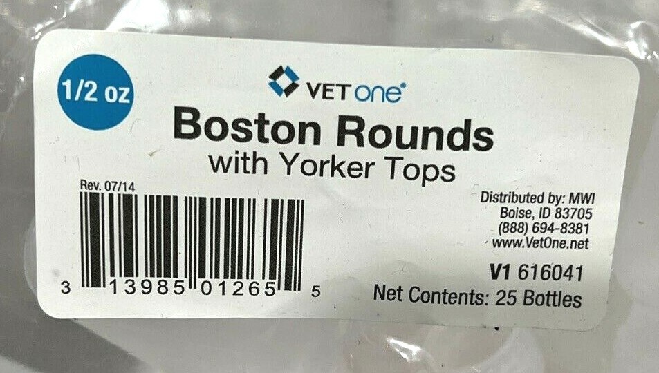 Boston Rounds With Yorker Tops Vet One Variety Lot