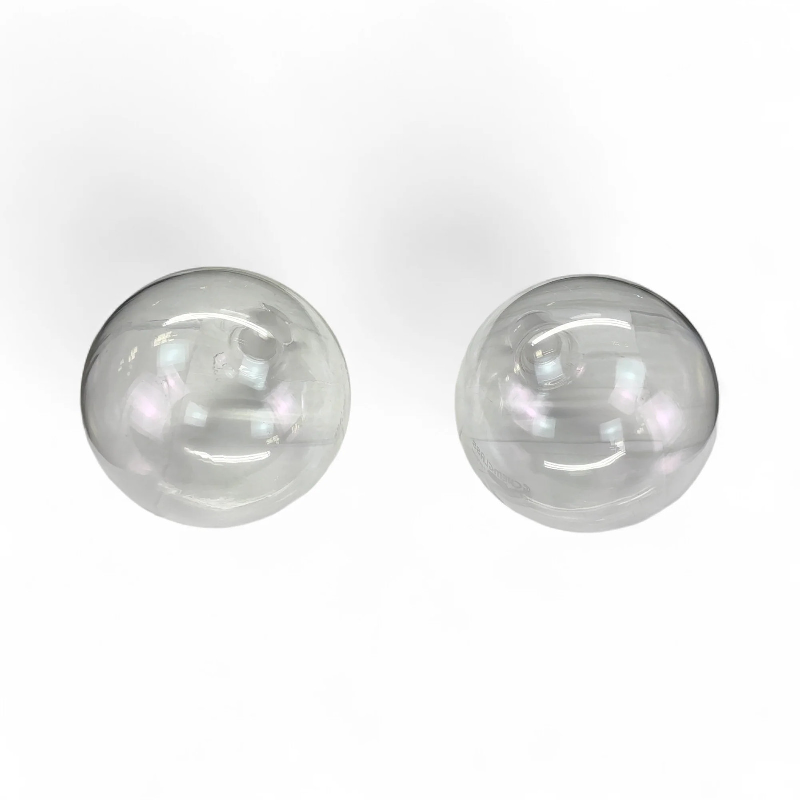 Lot of 2x Chemglass 1000mL Single Neck Round Bottom Flasks 24/40 CG-1506-23
