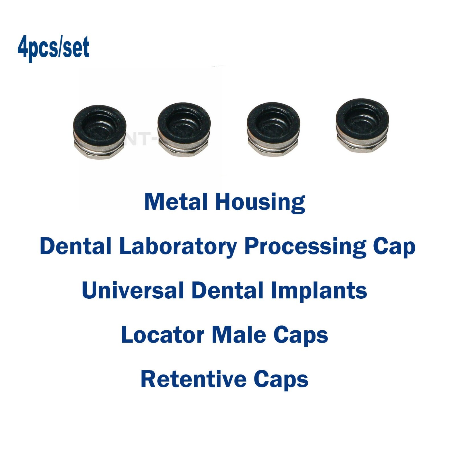 Metal Housing Laboratory Processing Cap Univeral Implant Locat0r Male Cap