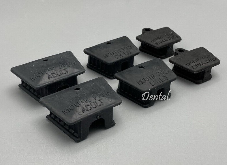 2*Dental Mouth Props Autoclavable Silicone Bite Block L/M/S Adult Kid Latex Free