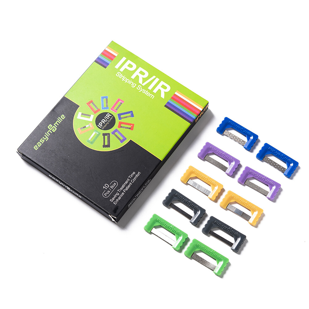10Pcs Dental Orthodontic IPR Strips Interproximal Enamel Reduction Polish Strips