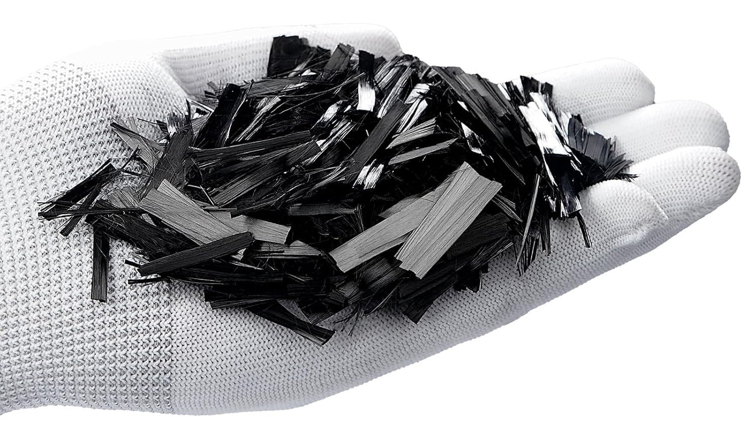 Chopped Carbon Fiber Flakes 1 Inch 1lb High Strength Forging Composite