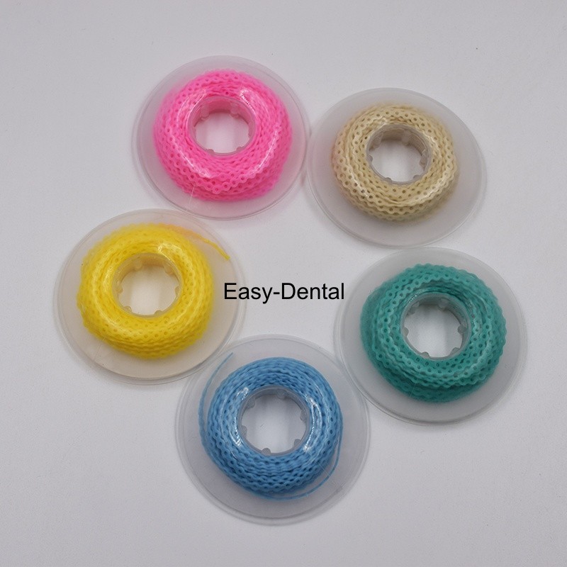 Dental Ortho Elastic Ultra Power Chain Rubber Braces Bands Long/Short/Continuous