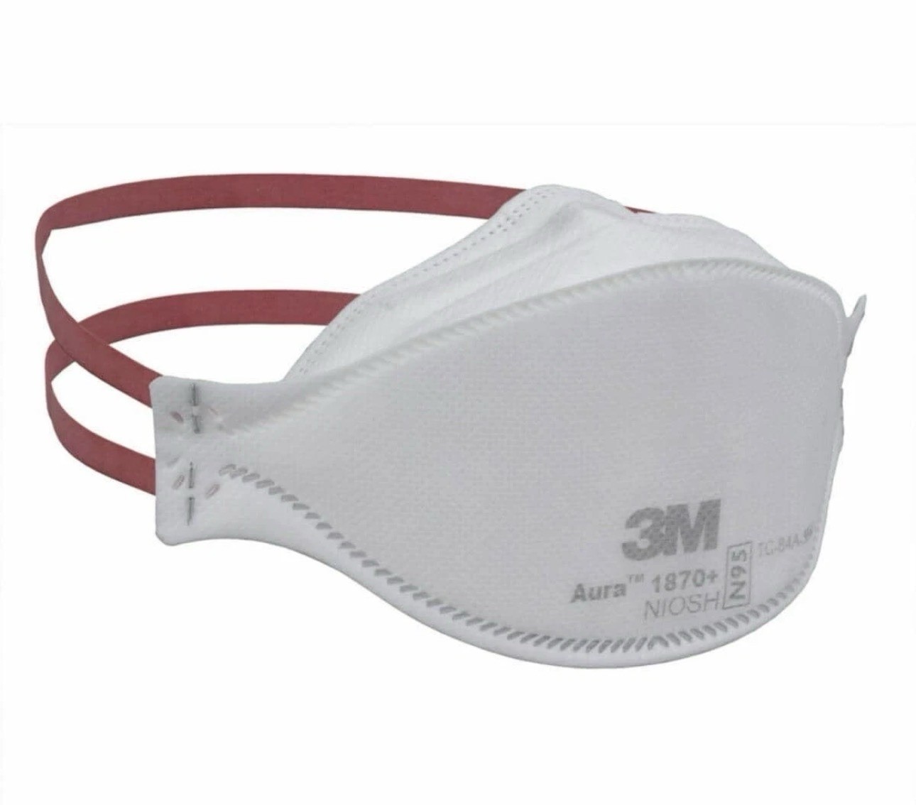 3M Aura Particulate Respirator, 1870+, 1870Plus, NIOSH, N95, Bulk Case of 440