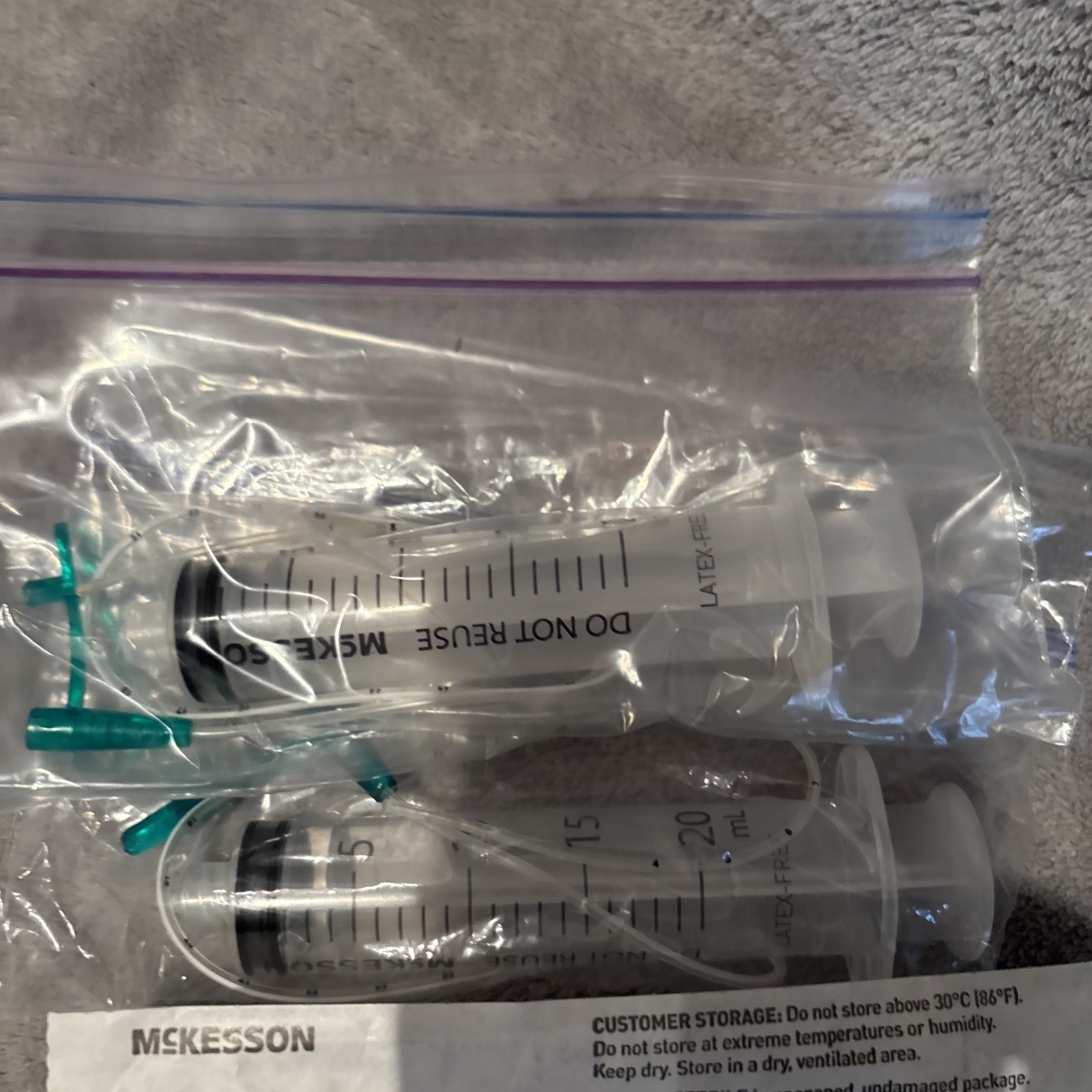 Lot Of 7 Neomed Oral Syringe with EnFit connector 12mL (2) 20mL(3) 3 mL(2)🔥‼️