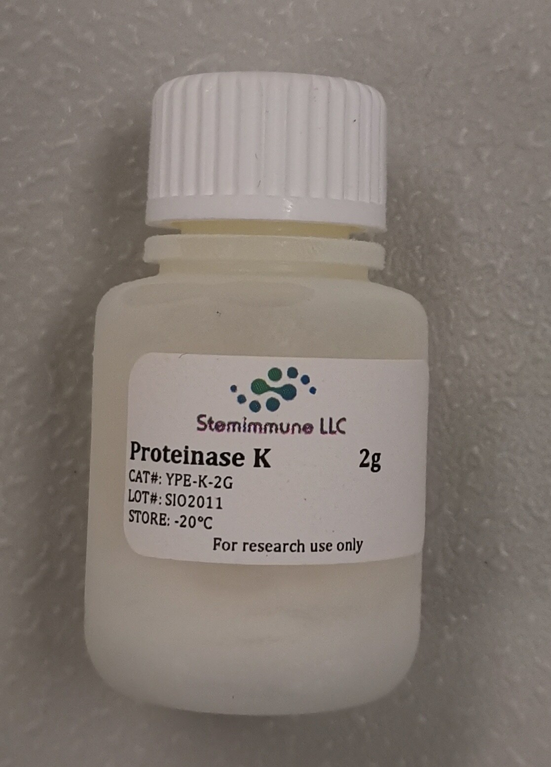 Recombinant Proteinase K for DNA, RNA Isolation, Removal of DNases and RNases 1G