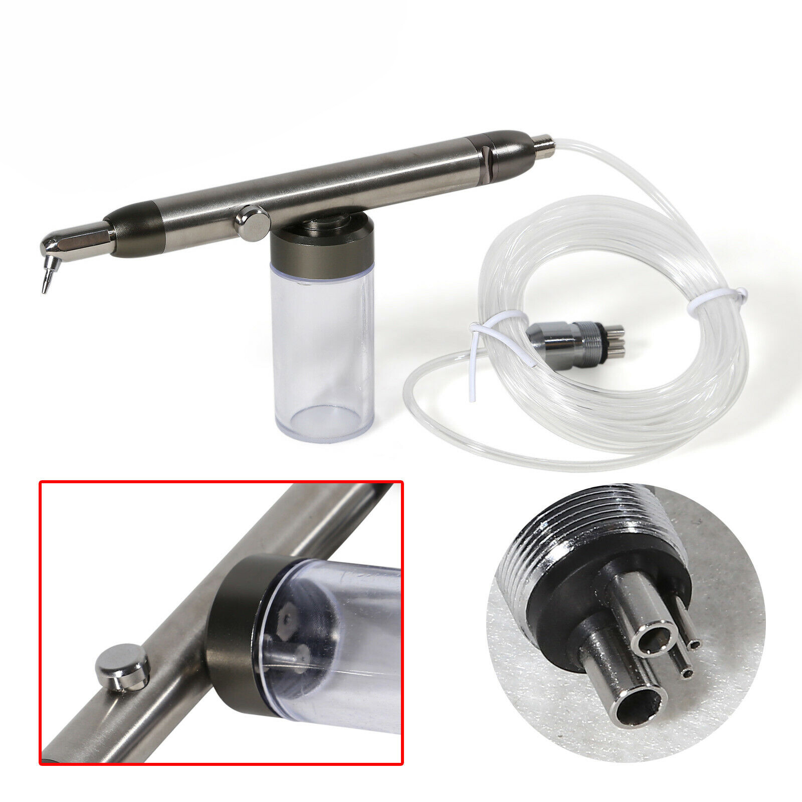 Dental Alumina Air Abrasion Polisher Microetcher Sandblasting Sandblaster Gun 4H