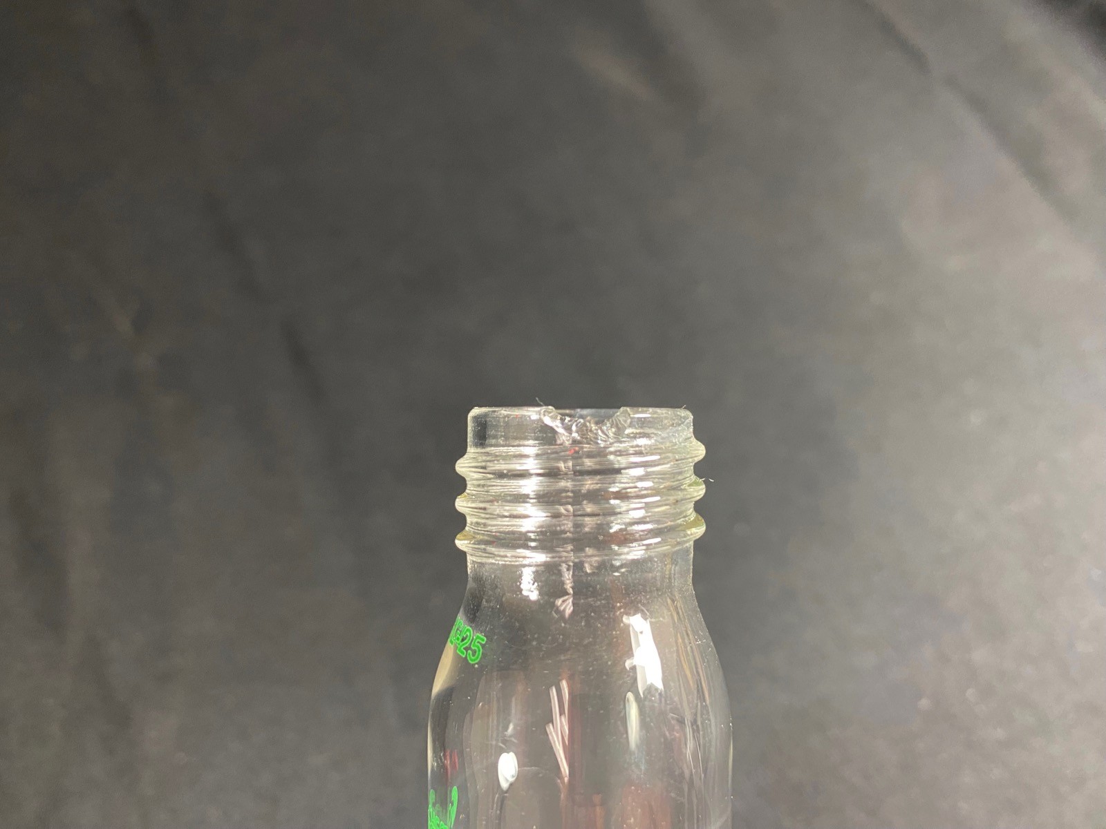 CHEMGLASS Glass 50mL M Frit 24/40 Solid Phase Peptide Synthesis Vessel Chipped