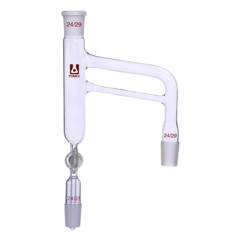 Lab Water Distributor Glass PTFE Stopcock Chemistry Laboratory Glassware