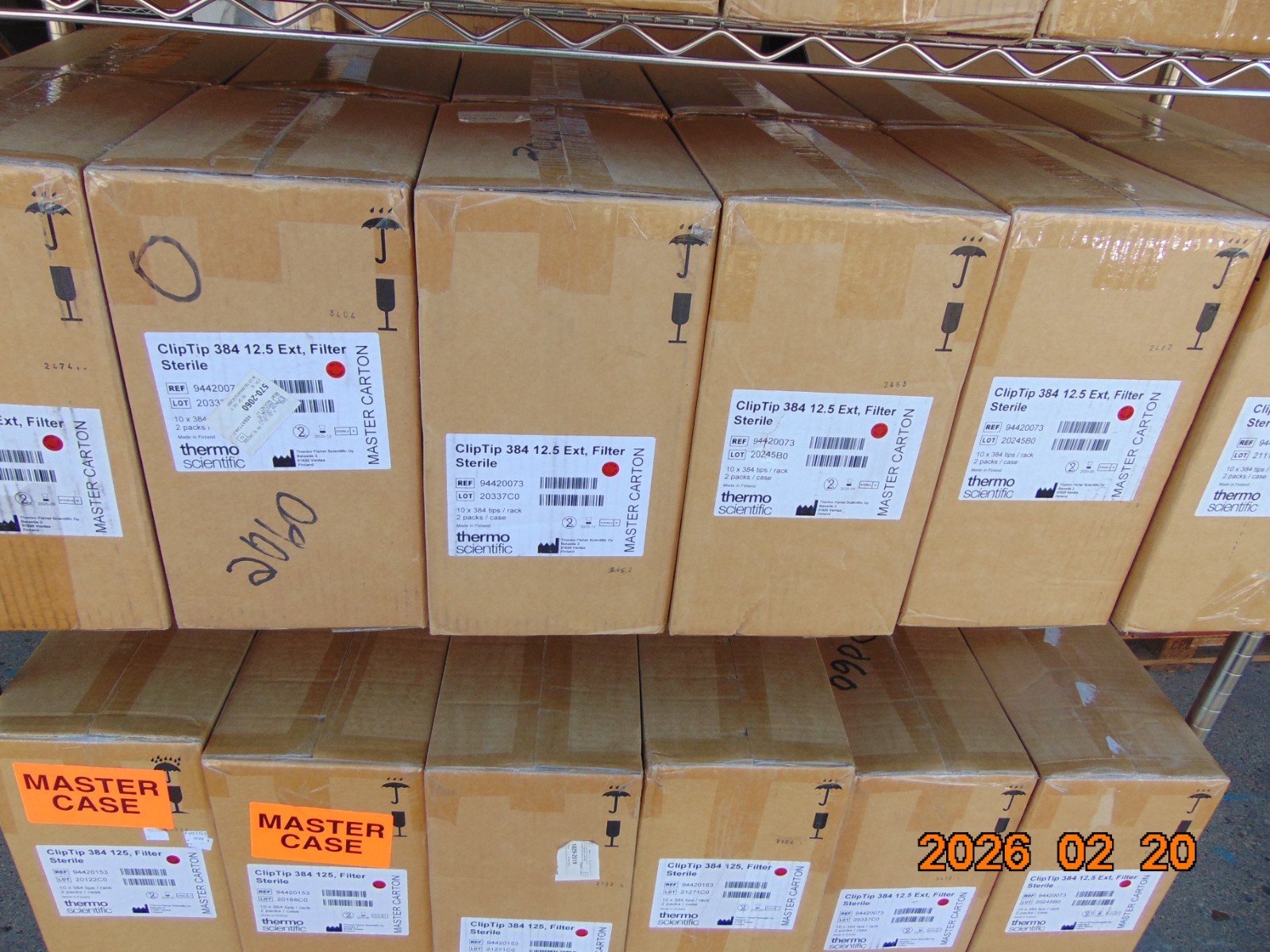 1 CASE Thermo Scientific 94420073 ClipTip 384 12.5 Ext Sterile