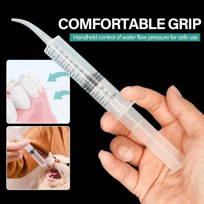 4 Pieces Baby Bird Feeding Syringe 12 ml Pet Liquid Syringes Kitten Feeder…