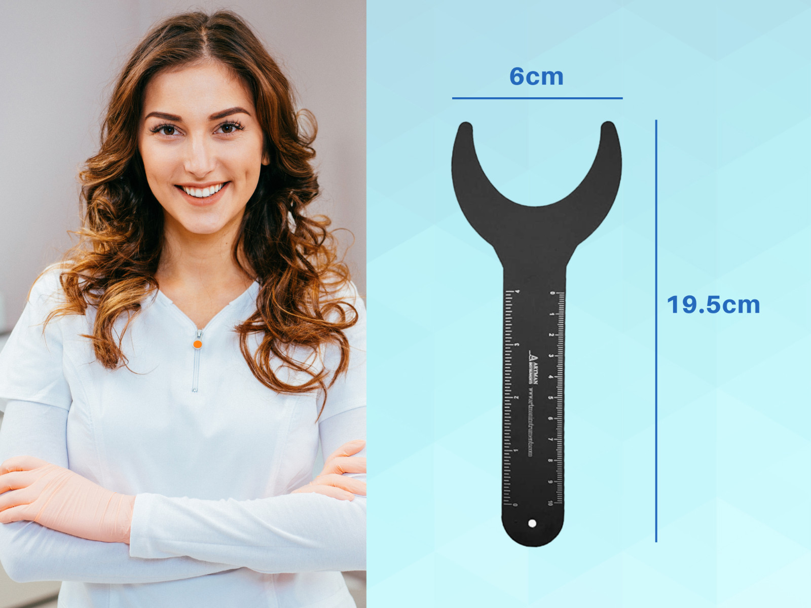 Photographic Black Contraster C4C Autoclavable Dental Orthodontic ARTMAN