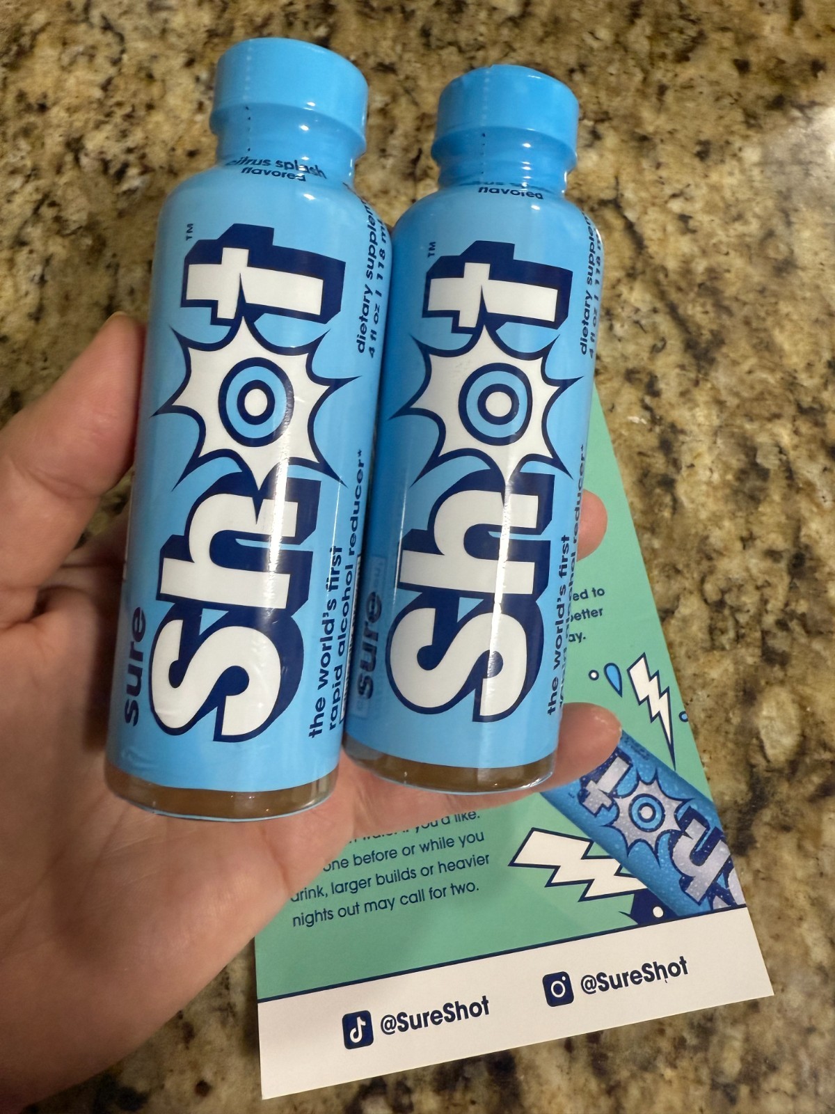 Sure Shot – Alcohol Metabolizer -2 bottles 4 fl oz