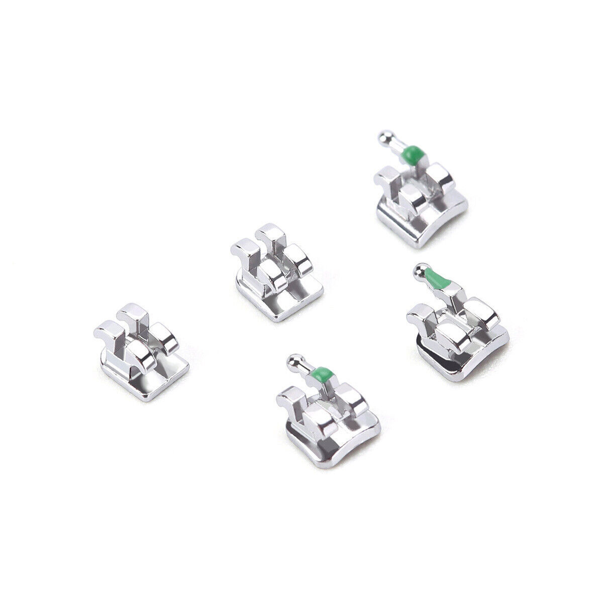 Dental Orthodontic Braces Monoblock Brackets Mini Roth/MBT 018/022 Hooks 3/345