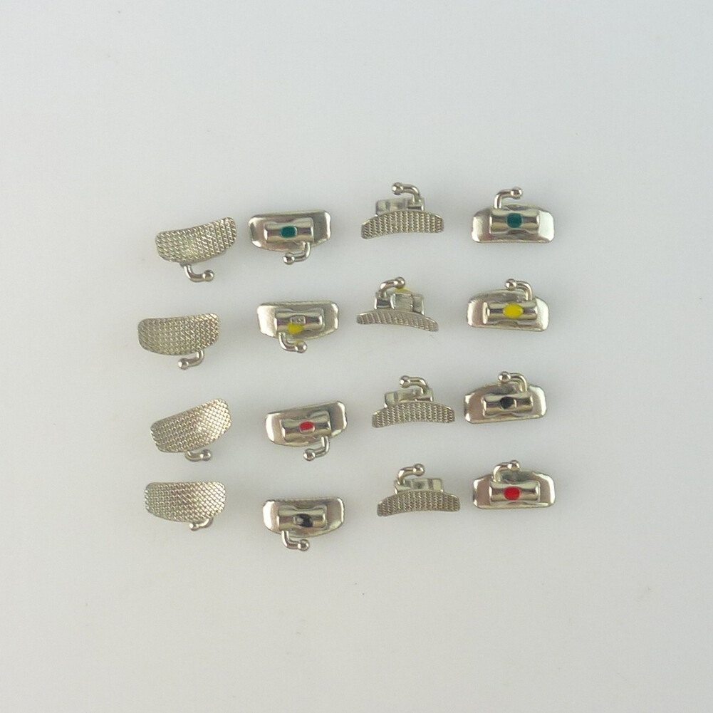 10 bag MBT/ROTH Orthodontic Buccal Tube 1ST/2ND Molar dental bondable Brackets