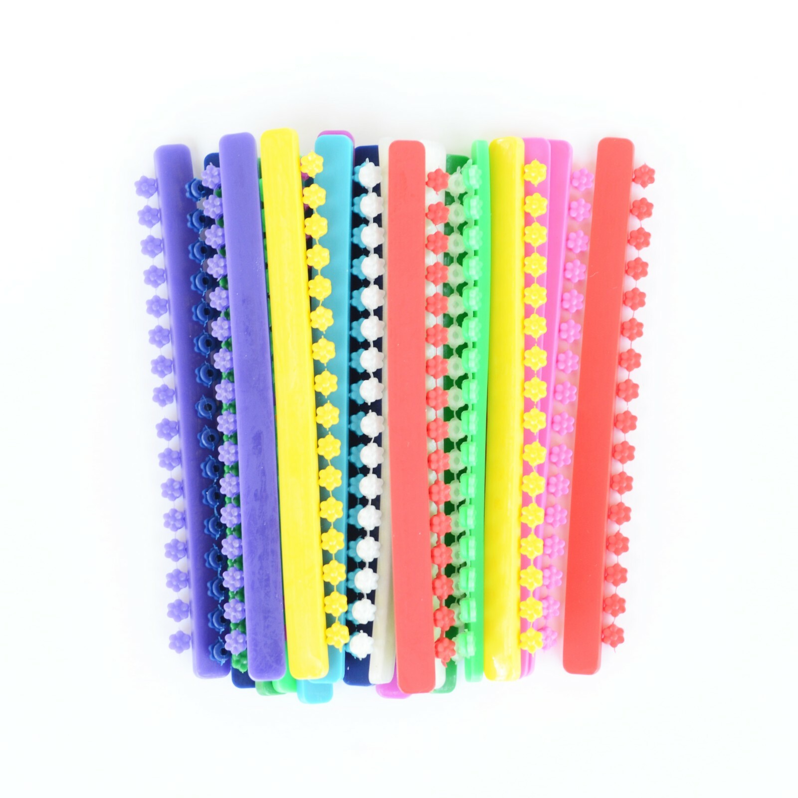 J&J Ortho™ Orthodontic Heart / Flower Ligature Ties O-Ring Sorted Color 320/pk