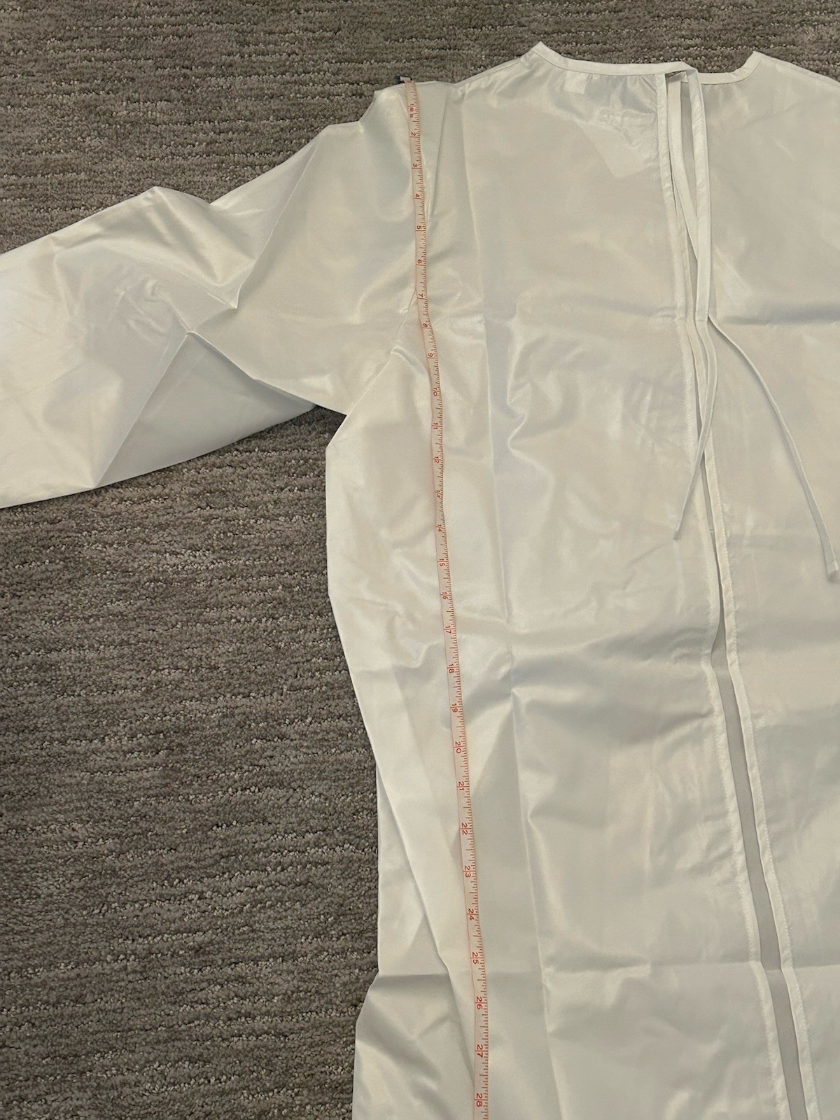 5 Pack AAMI Level 1 Isolation Gown Polyester Washable Reusable S/M New