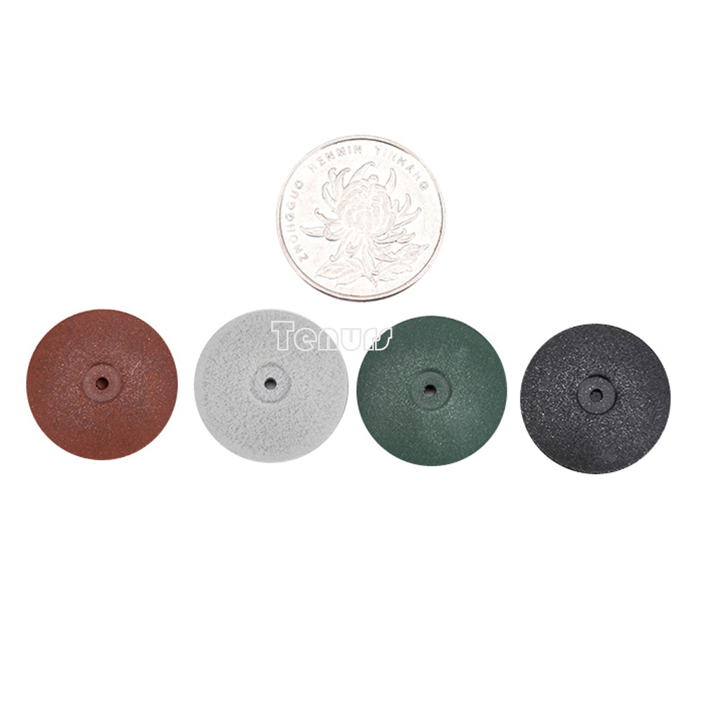 100pcs dental Butterfly shaped rubber wheel Polishing Wheel Dental Lab Silicone