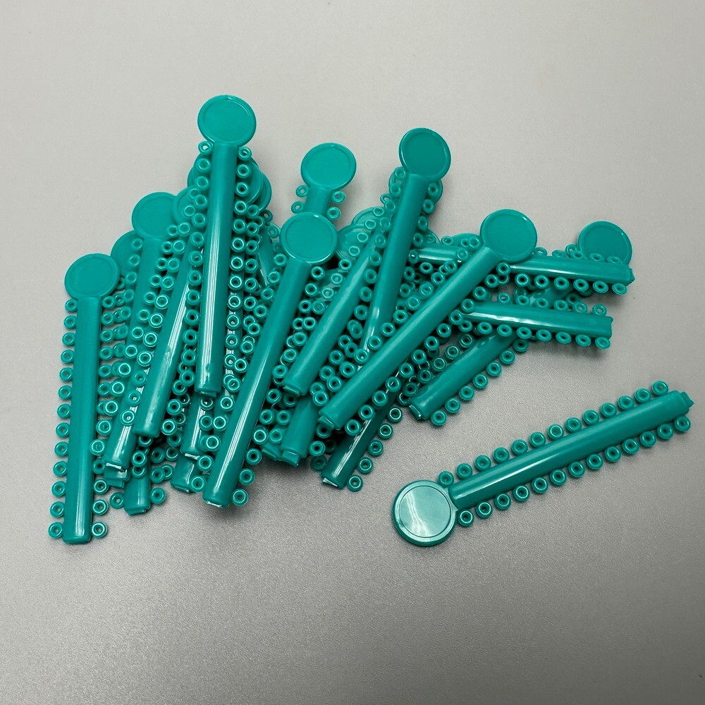 1Pack Dental Orthodontic Elastic Ligature Ties Rubber Bands Single Color 1040