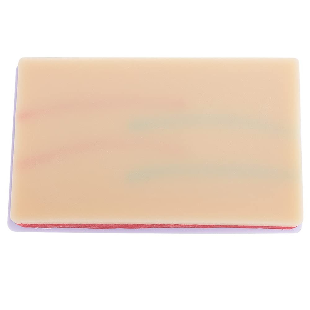 Versatile Injection Training Pad – Silicone Skin Model with 4 Veins – 7.1″ x 4″